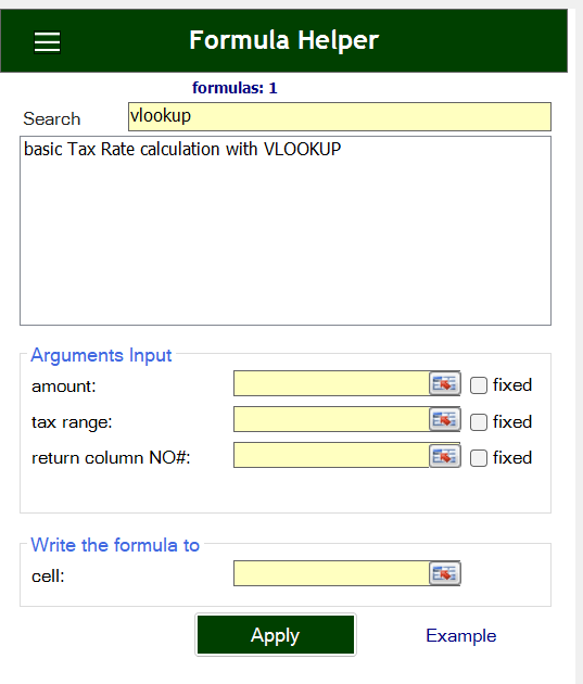 vlookup dose Advance excel function