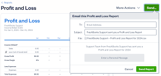 Freshbooks reporting output